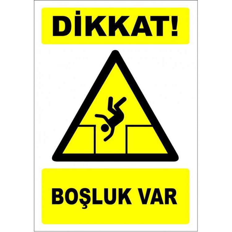 Dikkat ! Boşluk Var