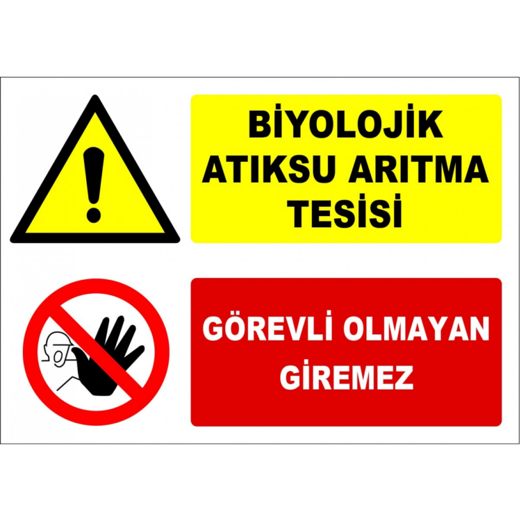 Biyolojik Su Arıtma Tesisi Görevli Olmayan Giremez