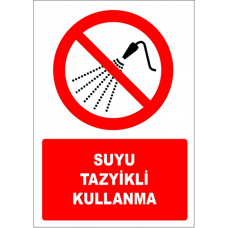 Suyu Tazyikli Kullanma