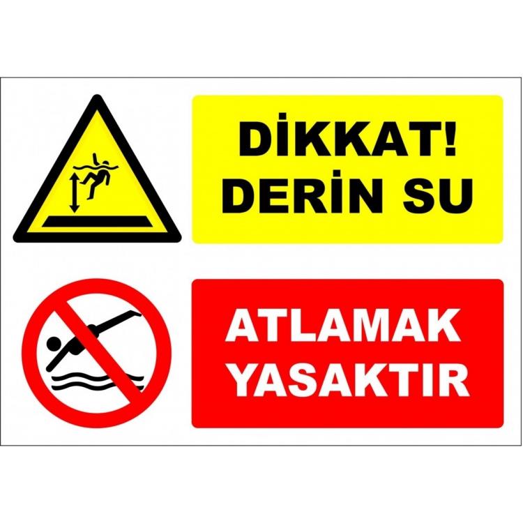 Dikkat ! Derin Su Atlamak Yasaktır