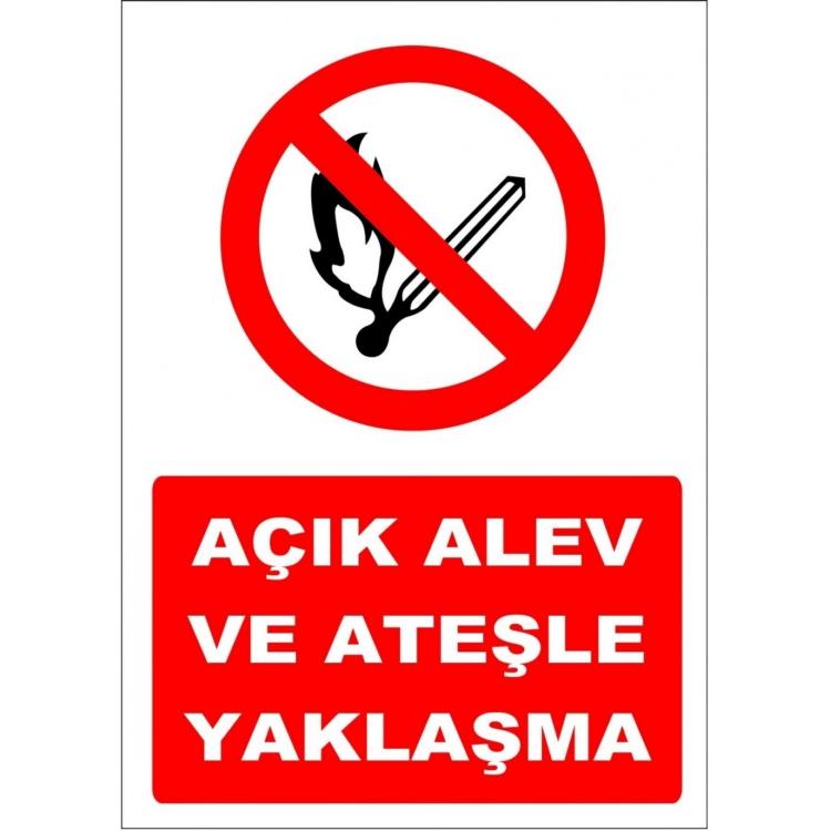 Açık Alev Ve Ateşle Yaklaşma