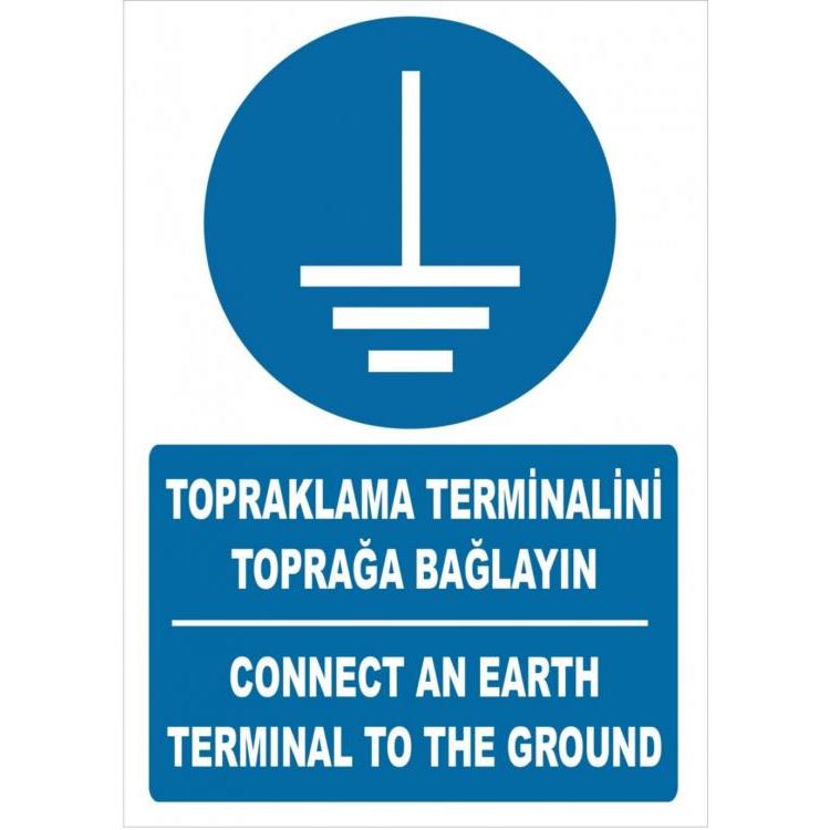 Topraklama Terminalini Toprağa Bağlayın